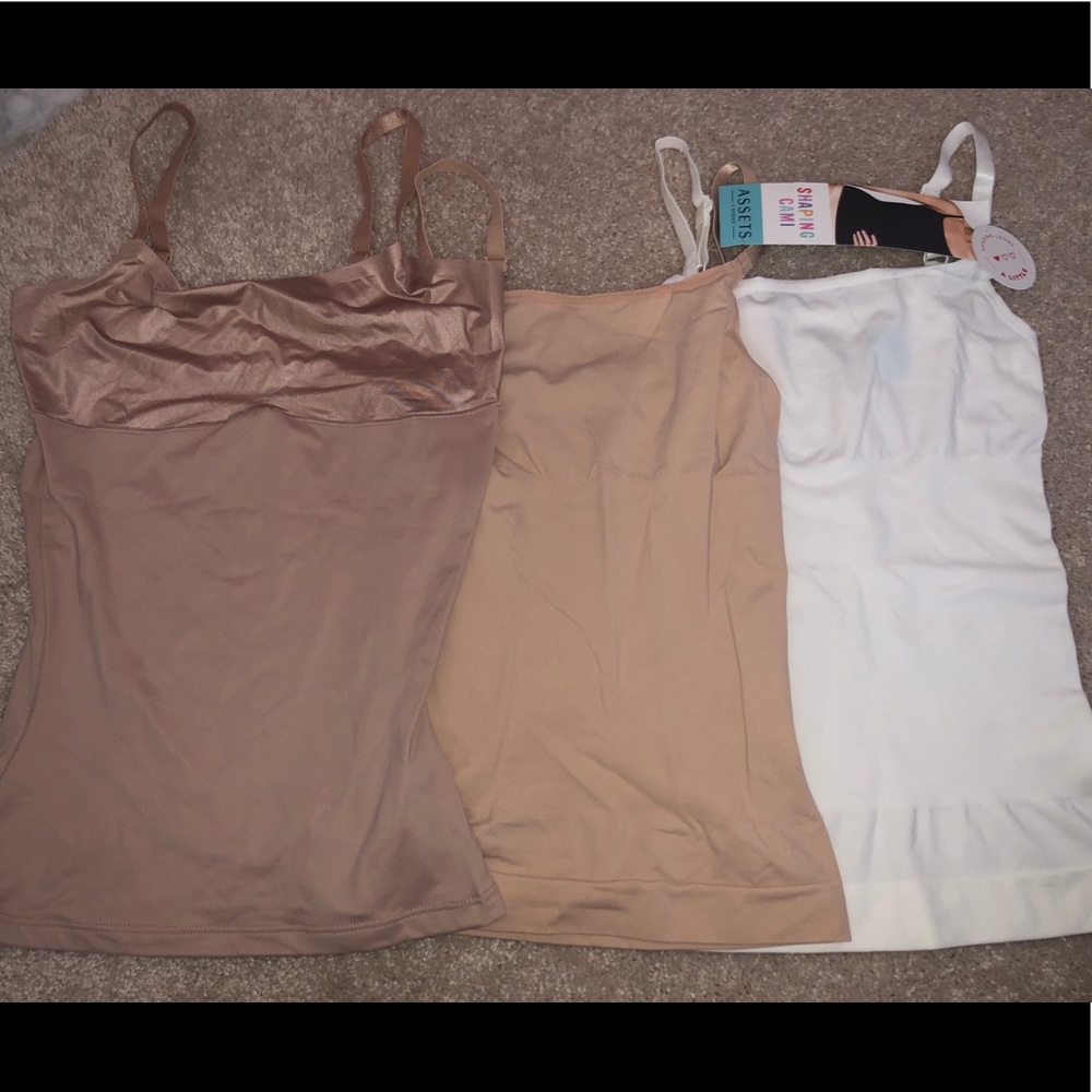 Spanx Assets Shaping Camis Size Small